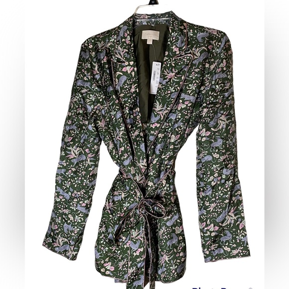 NWT J Crew Women’s Silk Wrap Blazer